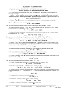 Elements de correction assurer le contact des lames d`ou la coupe