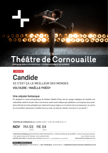 Candide - Théâtre de Cornouaille