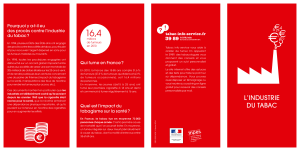 L`industrie du tabac