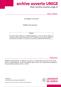 Book Chapter Reference - Archive ouverte UNIGE