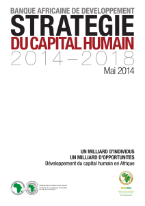 Stratégie du capital humain 2014 –2018
