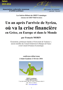 où va la crise financière