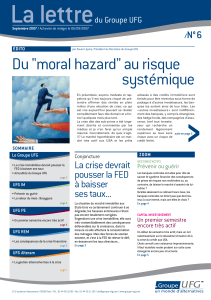 au risque systémique - Accueil © La Française AM Partenaires