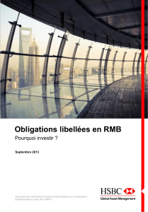 Obligations libellées en RMB - HSBC Global Asset Management