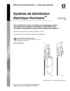 311217K - Hurricane Electric Dispense System. Instructions