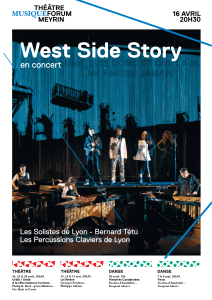 West Side Story en concert Les Solistes de Lyon