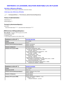 DEXTRION G 10 LAVOISIER, SOLUTION
