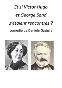 Et si Victor Hugo et George Sand s`étaient rencontrés