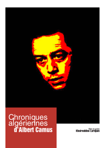 d`Albert Camus - Compagnie El Ajouad