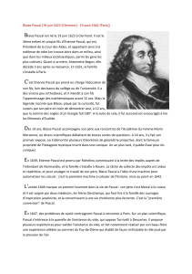 Blaise Pascal (19 juin 1623 [Clermont]