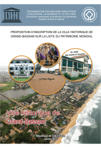 République de Côte d`Ivoire Janvier 2012 République de Côte d