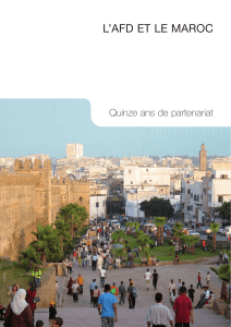 L`AFD ET LE MAROC