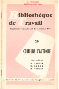 îbliothèque ravail