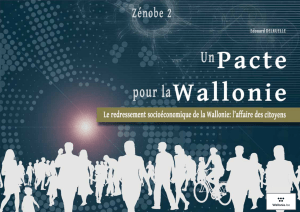 Un pacte pour la Wallonie