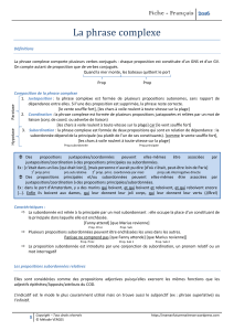 Fiche - Français