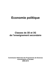 Manuel d`économie