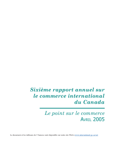 SOT 2005 French.indb - Publications du gouvernement du Canada