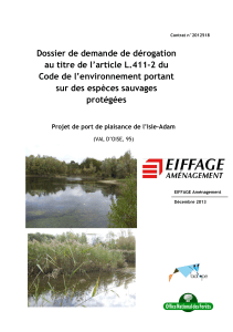 Eiffage-Isle-Adam Rapport définitif 12-12-2013 - DRIEE Ile-de