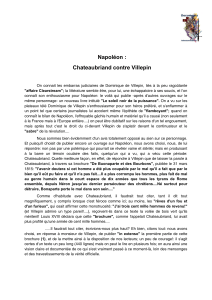 Napoléon : Chateaubriand contre Villepin