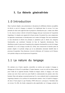 1.4.2 La grammaire universelle comme base initiale de L2