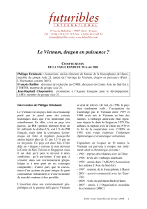 Le Vietnam, dragon en puissance