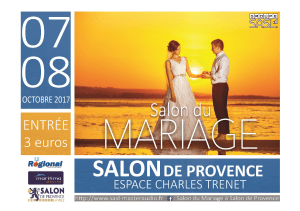 Salon du Mariage 2017