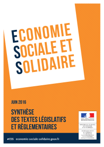 synth&egrave;se des textes l&eacute;gislatifs et r&egrave;glementaires
