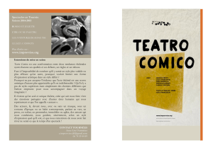 Dossier CDI Teatro Comico