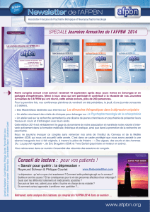 Newsletter de l`AFPBN