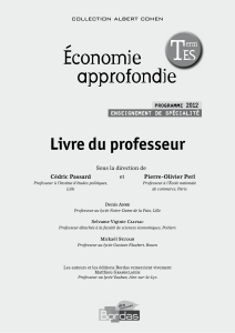 Économie approfondie