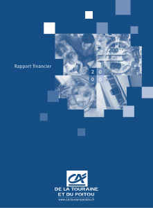 Rapport financier 2000 - Crédit Agricole Touraine Poitou