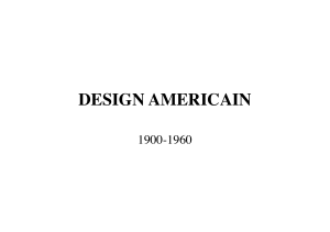 Design Us de 1900 à 1950