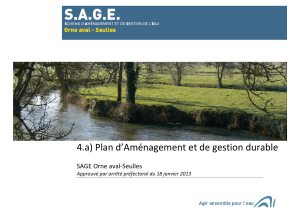 4.a) Plan d`Aménagement et de gestion durable