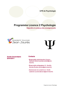 Programme L2 bis.pub - UFR de Psychologie