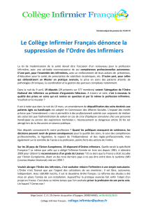 CIF Collège Infirmier Français