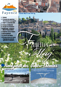 Fayence Mag` n° 14 - Juin 2013