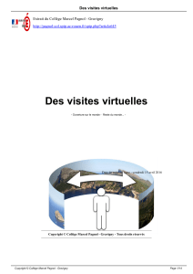 Des visites virtuelles - Collège Marcel Pagnol