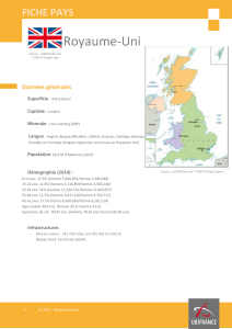fiche Royaume-Uni - Ile de france international