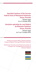 Specialist Seminar of the German Federal State of Rhineland