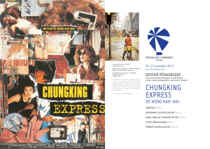 chungking express - Festival des 3 Continents