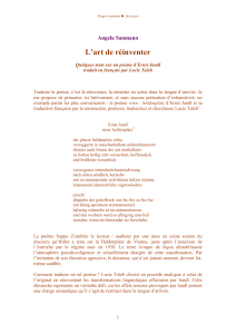 L`art de réinventer