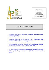 les textes de lois