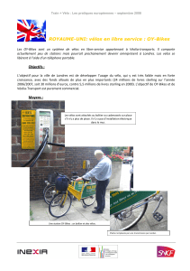 ROYAUME-UNI: vélos en libre service : OY-Bikes - Voirie-Pour-Tous