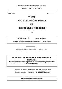 Texte de la thèse - Accueil DMG PARIS