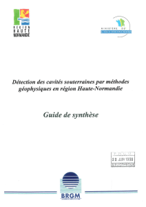 Guide de synthèse - Infoterre