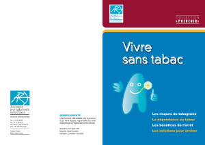 Vivre sans tabac