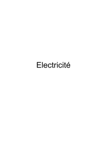 Cours d`électricité