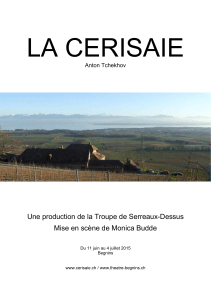 Dossier de presse - Troupe de Theâtre de Serreaux