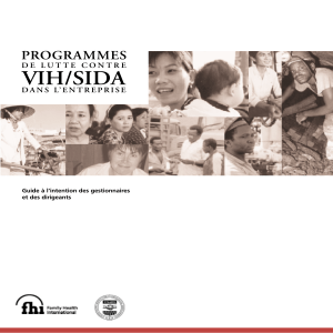 VIH/SIDA - UNESCO HIV and Health Education Clearinghouse