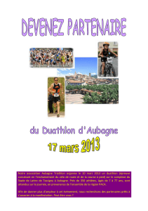 Dossier partenaire - Aubagne Triathlon